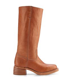 Frye Campus Tall Leather Riding Boots | Dillard's Leather Riding Boots, Boots Brown, Dillard's, Leather Accessories, Brown Boots, Riding Boots, Clothing Accessories, Heel Height, Leather Upper