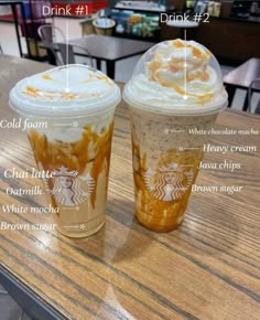 Starbucks Copycat Recipes Drinks, Starbucks Drink Orders, Starbucks Drink Ideas, Starbucks Copycat Recipes, Starbucks Ideas, Coffee Orders, Starbucks Secret Menu Recipes, Cold Starbucks Drinks