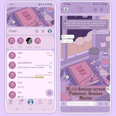 Purple Kawaii Kawaii Purple Widget, Telegram Theme Ideas, Purple Gamer Aesthetic Wallpaper, Cute Samsung Themes, Kawaii App Purple, Galaxy Themes Samsung Soft