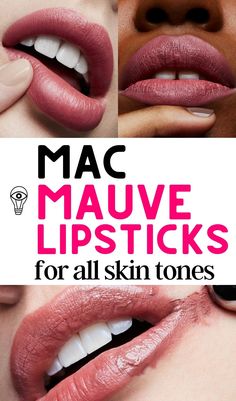 12 Stunning MAC Mauve Lipstick Shades To Wear Every Day Berry Pink Lipstick, Mauve Lipstick Makeup, Mac Matte Lipstick Shades