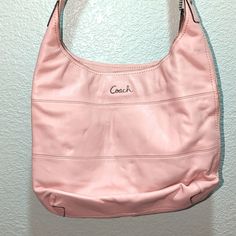 Light Pink Brand New Coach Shoulder Bag. Coach Everyday Bags For Spring, Coach Bags For Everyday Spring Use, Spring Coach Everyday Bags, Spring Coach Bags For Everyday Use, Spring Casual Coach Bags, Coach Spring Satchel Bag, Spring Coach Satchel Bag, Casual Coach Bags For Spring, Chic Coach Bags For Spring