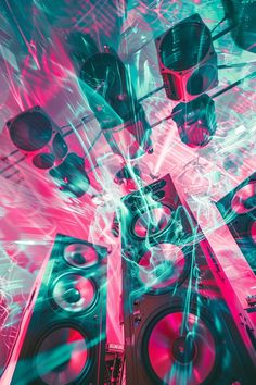 Trippy Music, Club Background, Coffee Artwork, Design Graphics, Social Media Design Graphics, Media Design, Social Media Design