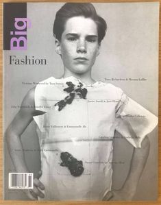 a magazine cover with a woman wearing a dress