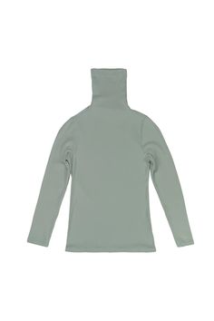 Whidbey Turtleneck | Jungmaven Hemp Clothing & Accessories - USA Made Casual Turtleneck With Thumbholes, Casual Solid Turtleneck With Thumbholes, Solid Turtleneck With Thumbholes For Layering, Casual Mock Neck Top With Thumbholes, Trendy High Neck Turtleneck For Layering, Winter Mock Neck Top With Thumbholes For Layering, Trendy Funnel Neck Turtleneck For Layering, Winter Funnel Neck Turtleneck With Thumbholes, Winter Turtleneck With Thumbholes And Funnel Neck