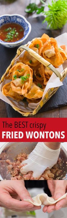 the best crispy fried wontons recipe ever