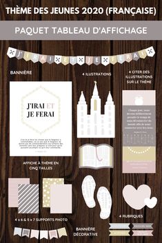 the french language is displayed in this graphic style, and it looks great to be used for