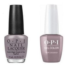 OPI Matching GelColor Gel Nail Polish & Nail Polish [Taupe-Less Beach A61] * BEAUTY TALK LA *