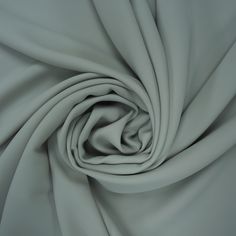 an up close shot of a white fabric