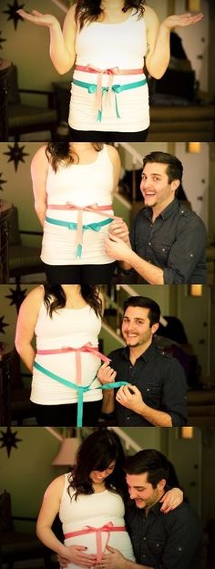 a woman in a dress made out of toilet paper is being held by two men