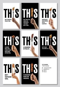 Johnson Banks creates This meat alternative packaging that isn't "preachy" Bank Graphic Design, Bank Infographic, Advertising Inspiration, Poster Food, 광고 디자인, Logo Identity, Creative Advertising Design, Publicidad Creativa, Food Advertising