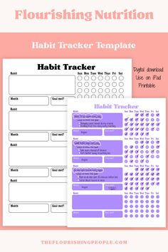 Use a monthly habit tracker template to visualize your progress as you build healthy habits. This habit tracker template can be used digitally or as a printable copy. Habit Tracker Template, Goal Setting Template, Tracker Template, Create Change, Reach Your Goals, Productivity Planner, Daily Schedule, Goals Planner