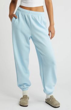 PacSun Pac 1980 Classic Sweatpants | Nordstrom Light Blue Sweatpants Outfit, Preppy Sweatpants, Cheap Sweatpants, Blue Sweatpants Outfit, Sweatpant Outfits, Colorful Sweatpants, Pacsun Outfits, Pacsun Sweatpants, Colored Sweatpants