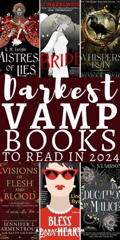 the best vamp books to read in 2014, part 2 - cover art and information