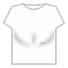 a white t - shirt with an image of the eiffel tower on it