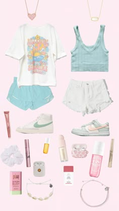 Vsco Outfits, Shuffles Preppy, Vsco Summer, Preppy Inspiration, Trendy Outfits For Teens, Cute Lazy Day Outfits, Cute Outfits For School