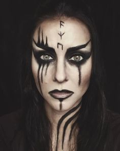 Norwegian Makeup, Extreme Make-up, Vampire Makeup Halloween, Makeup Themes