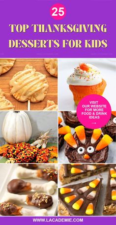 the top thanksgiving desserts for kids