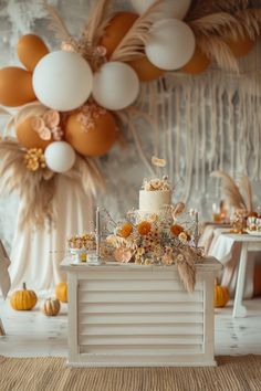 Autumn Magic: My Top Fall 1st Birthday Ideas One Birthday Decorations, Diy Fall Birthday Decor, Wild One Fall Birthday Party, Autumn Birthday Decorations, Fall Decor Birthday Ideas, Fall First Bday Party Ideas, Fall Birthday Party Ideas For One Year Old, White Pumpkin Birthday Party, 1st Birthday Party Fall Theme