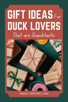 Trendy Gift Guides and Ideas! Here are some of the best Duck Gifts for the duck lovers in your life. They will loved these quacktastic gifts! Donald Duck or Duffy Duck, you name it. These duck gift ideas are so cute and fun. Trendy Gift Ideas for Duck Lovers. #duck #giftguides #gifts