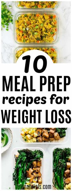 10 Meal Prep Recipes For Weight Loss #mealprep mealpreprecipes #recipes #weightloss Week Diet Plan, Nutrition Sportive, Meal Prep Recipes, Detox Drinks Recipes, Prep Recipes, Meal Prepping, Idee Pasto Sano, Diet Keto