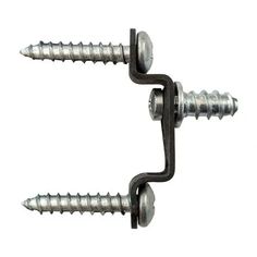 two screws are attached to each other