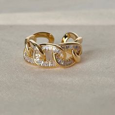 Chunky Gold Band Ring Gold Diamond Ring Dainty Adjustable - Etsy Pakistan Minimalist Gold Ring, Ring Gold Diamond, Hand Accessories, Chunky Ring, Gold Ring Designs, Hand Ring, Bridal Jewellery Indian, Chunky Rings, Gold Diamond Ring