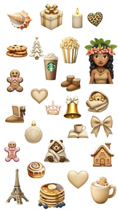 many different types of cookies and pastries