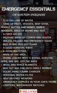 Shtf Survival, Emergency Essentials, Apocalypse Survival