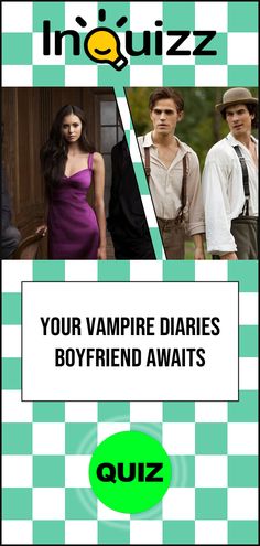 an advertisement for the movie, your vampire daies boyfriend awaits quizzice