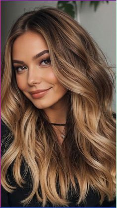 Discover the top 20 fall balayage blonde ideas for 2024, featuring honey, ash, rose gold, and auburn tones. From classic blonde... Blonde Hair Colors For Brunettes, Top Highlights Hair, Fall Hair For Long Hair, Honey Brown Blonde Balayage, Brunette With Blonde Hair, Best Fall Hair Colors 2024, Hair Autumn 2024, Fall Hair Trends 2024 Blonde, Hair Fall 2024