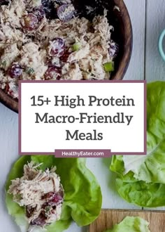 15 High Protein Macro Friendly Meals High Protein Meals, Keto Healthy, Protein Dinner, Macro Friendly Recipes