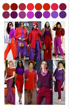 Creating A Capsule Wardrobe, Wardrobe Revamp, Outfits Primavera, Winter Color Palette, Color Trends Fashion