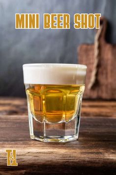 The Mini Beer Shot, which tastes more like a mini milkshake than a beer, is the perfect celebratory drink for any occasion. Mini Beers, Mini Beer Shots, Beer Shots, Beer Shot, Foam Head