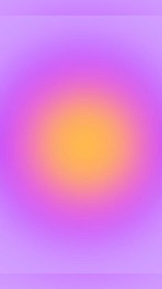 an orange and purple circular background