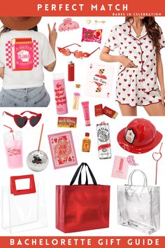 We love this fun, retro Vegas themed bachelorette party idea! A Perfect Match theme can be filled with pinks and reds. It's very hearts on fire!! Bring the heat with fun bachelorette gifts and favors. All items are linked on our website. Check out our bachelorette gift guide! Firefighter Bachelorette Party, Found Her Match Bachelorette, Fire Theme Bachelorette Party, Red Bachelorette Theme, Flame Themed Bachelorette, Perfect Match Bachelorette Party, She Found Her Match Bachelorette, Red Bachelorette Party Outfit, The Perfect Match Bachelorette