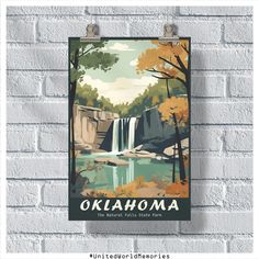 Discover the untamed spirit and natural wonders of Oklahoma with our stunning travel poster! From the sweeping plains to the rugged mountains, Oklahoma is a state that encompasses both breathtaking landscapes and vibrant city life. With its rich Native American heritage, lively festivals, and outdoor recreational opportunities in places like the Wichita Mountains Wildlife Refuge, Oklahoma offers a diverse and captivating experience.  So why not bring a piece of this remarkable state into your ho Wichita Mountains, Vintage Poster Wall, Poster Wall Decor, Native American Heritage, Autumn Nature, Inkjet Printing, American Heritage, Vintage Poster