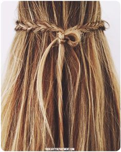 PHOTOS/POST BY KRISTIN ESS Rope Braided Hairstyle, Hair Braid Designs, Kristin Ess, Side Braid Hairstyles, The Beauty Department, Wedding Hairstyles For Long Hair, Braided Ponytail