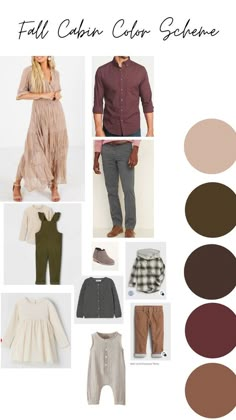 the fall color scheme for clothes and accessories