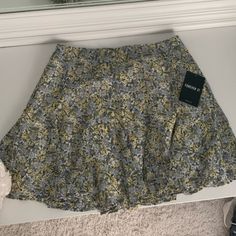 Size Small - Brand New With Tags Button Down Denim Skirt, Teal Skirt, Satin Mini Skirt, Forever 21 Skirt, Tan Skirt, Green Mini Skirt, Blue Denim Skirt, Jean Mini Skirts, Velvet Skirt