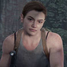 Abby Anderson / Tlou2 Abby Anderson Hair Down, Abby Anderson Full Body Pic, Abby Anderson Fanart, Abigail Anderson, Abby Tlou, Abby Anderson, Laura Bailey, Second Wife, Zoo Wee Mama