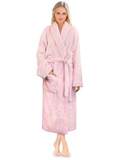 PRICES MAY VARY. Designed to be used as comfortable robe or bathrobe at your home. Our shaggy long robe has the perfect fit and comes with a waist strap so you can adjust for perfect fit and 2 side pockets to keep all your essentials! FLUFFY TEDDY SHERPA FLEECE ROBE Our Premium Women Fleece Long Robe is soft on your skin, lightweight, and keeps you warm. We made the robe of fluffy teddy sherpa fabric to make it cozy with an elegant touch! PERFECT GIFT: Ideal present for family or friends for bir Womens Bathrobes, Terry Robe, Fleece Robe, Soft Robes, Belted Robe, Lounge Robes, Hooded Robe, Cozy Loungewear, Old Rose