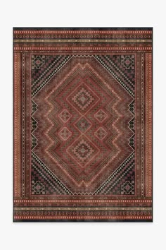 Kaden Amber Red Rug | Ruggable Coral Rug, Vintage Style Rugs, Ruggable Rug, Burgundy Rugs, Chenille Rug, Area Rug Runners, Rug Stain, Farmhouse Rugs, Classic Rugs