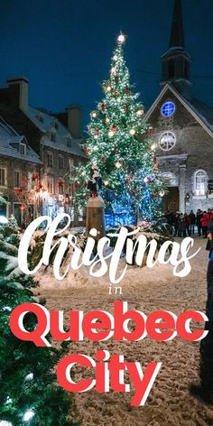 christmas in quebec city, new jersey