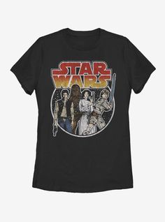 100% CottonWash cold; dry lowImportedListed in women's sizes Cute Star Wars, Star Wars Graphic Tees, Circle Graphic, Friends Tee, Cute Star, Star Wars Tshirt, Star Wars Shirts, T Shirt Image, Star Wars Rebels