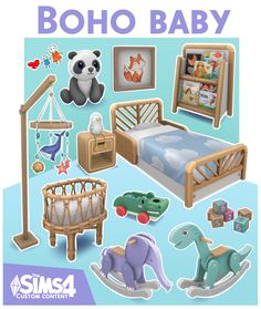 an image of a baby's room with toys