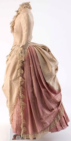 1800 German Fashion, 1869 Dress, 1870s Dress Aristocrat, 1830 Fashion, Late 1800s Fashion, 1830s Fashion Plate Day Dress, 1880s Bodice, 1880s Dress, 1870s Bustle Dress