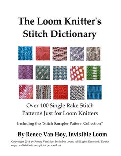 the loom knitter's stitch dictionary