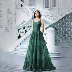 New With Tags Modest Green Prom Dress, Green Fantasy Dress, Azzure Couture, Green Evening Dress, Future Vision, Modest Prom, Prom Dresses 2020, Fantasy Dresses, Pageant Gowns