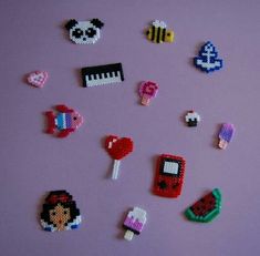 there are many different items made out of beads