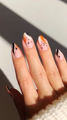 #Nails_Acrylic #Nails_2024 #Nails_Design #Nails_Ideas #Nails_Inspiration #Nails_Summer #Nails_Short #Nails_Pink #Nails_Autumn #Nails_Fall #Nails_French #Nails_Aesthetic #Nails_Almond #Nails_Acrylic_Coffin #Nails_Art #Nails_Acrylic_Almond #Nails_Acrylic_Short #Nails_Acrylic_Summer #Nails_Autumn_2024 #Nails_Acrylic_Pink #Nails_Blue #Nails_Black #Nails_Brown #Nails_Back_To_School #Nails_Basic Nail Ideas Clear Acrylic, Autumn Nail Tip Designs, Nail Art Inspo Fall 2024, Orange Biab Nail Designs, Orange Tip Halloween Nails, Black Nails With Orange Design, Classy Gel X Nail Designs, Black White And Orange Nails, Orange White And Black Nails